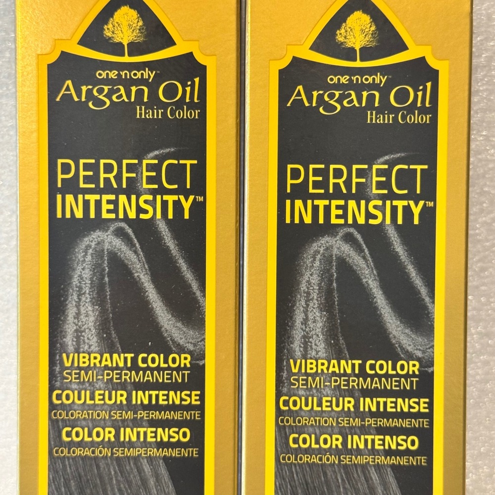 One n Only Argan Oil Perfect Intensity Hair Color Chrome 342411 Lot of 2 3oz